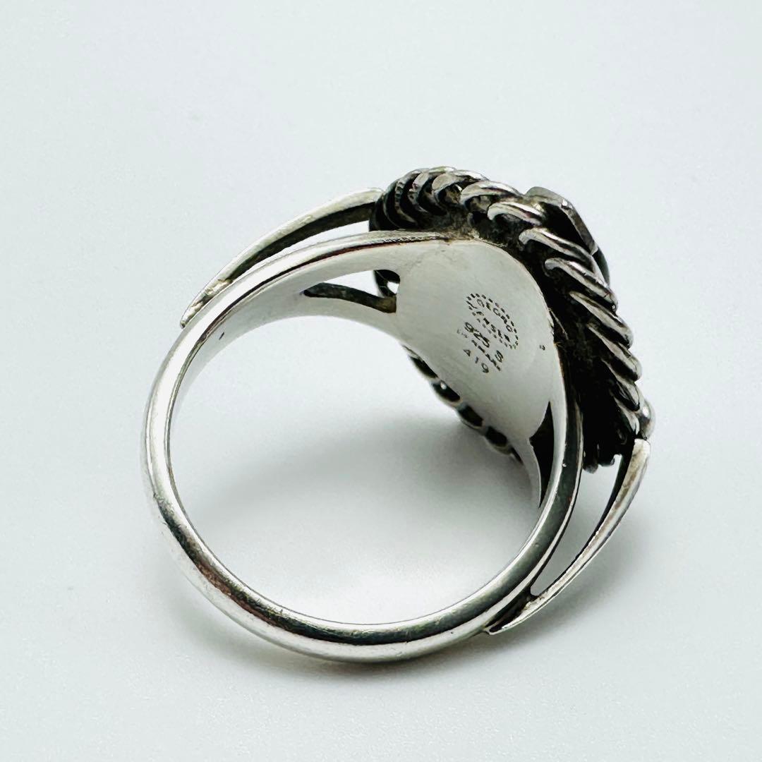 GEORG JENSEN 419 オニキス シルバーリング 14号 925S - メルカリ