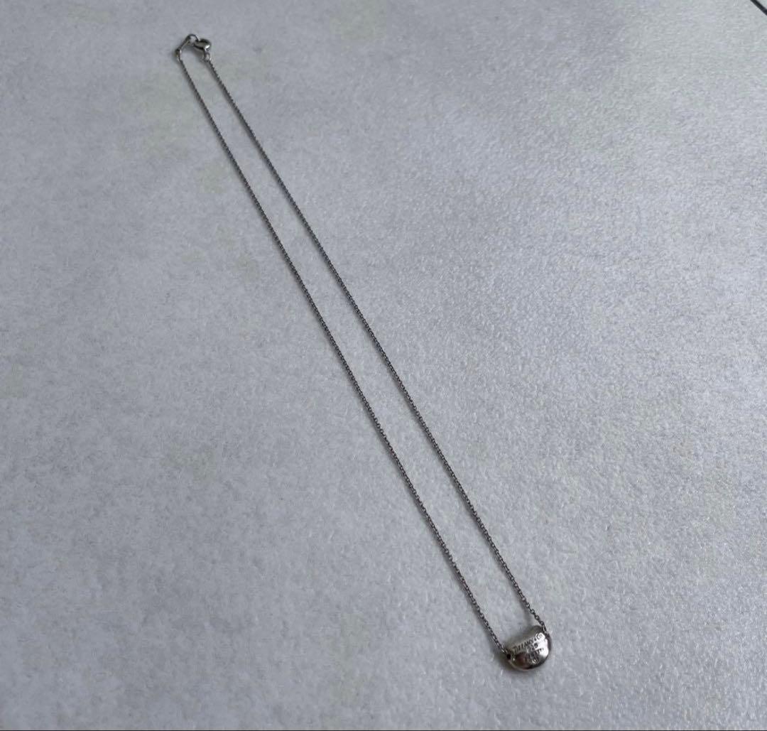 【TIFFANY】シルバービーンズ ネックレス