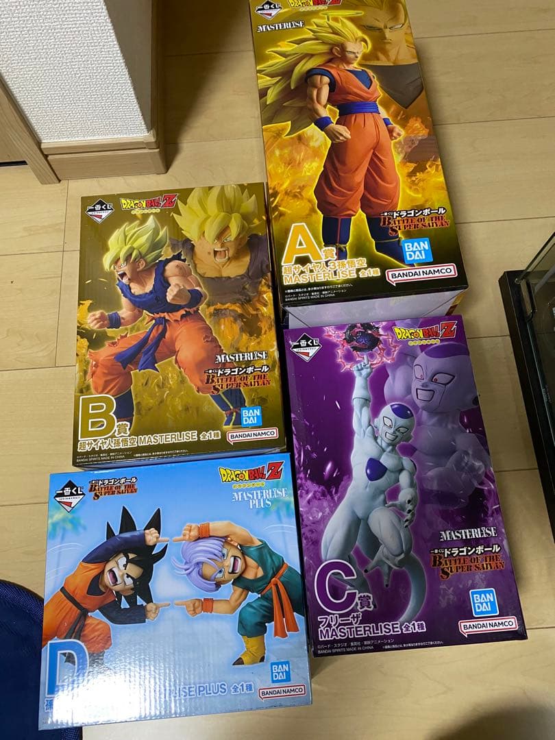ドラゴンボール 一番くじ MASTERLISE フィギュアセット