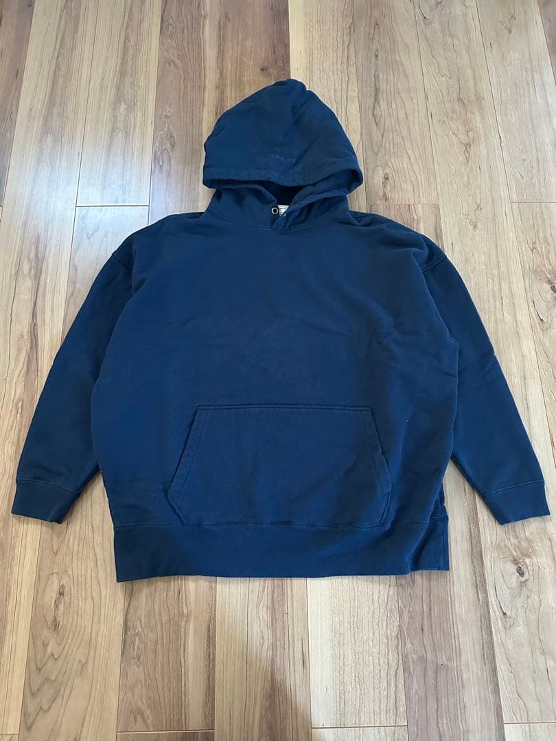 Cloveru WIDE SWEAT AOKI MUJI HOOD ネイビー