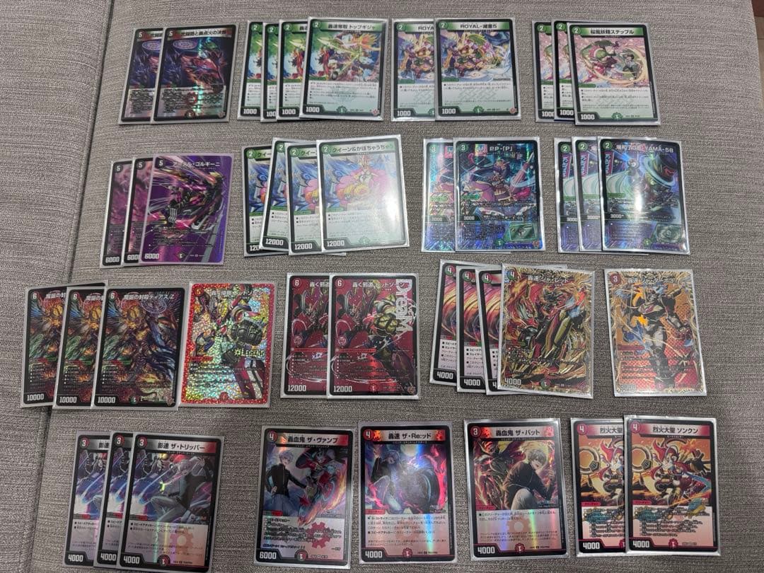 デアリバイク デアリレッドゾーン デッキ パーツ セット まとめ売り デュエルマスターズ デアリバイク デアリレッドゾーン デッキ - メルカリ