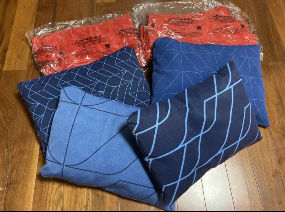 6点セット　エールフランスAir France 国際線　枕　まくら ブランケット 2026年最新】エールフランス ブランケットの人気アイテム - メルカリ