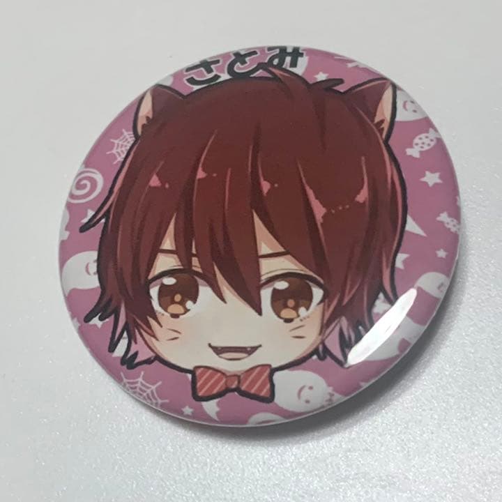 すとぷり学園祭(2016年)缶バッジ さとみくん - メルカリ