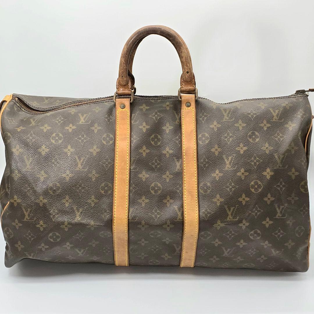 鑑定済　ルイヴィトン　モノグラム　キーポル50