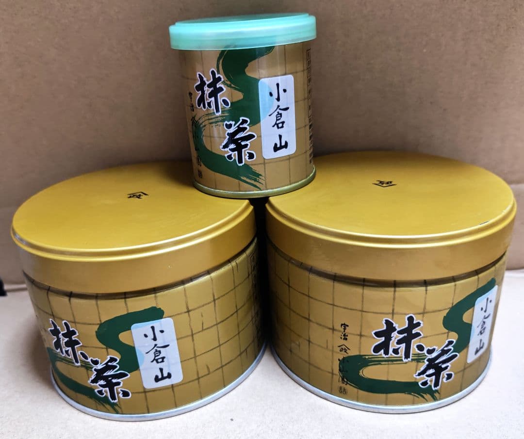 【山政小山園 宇治抹茶】小倉山　150g×2個 30g×1