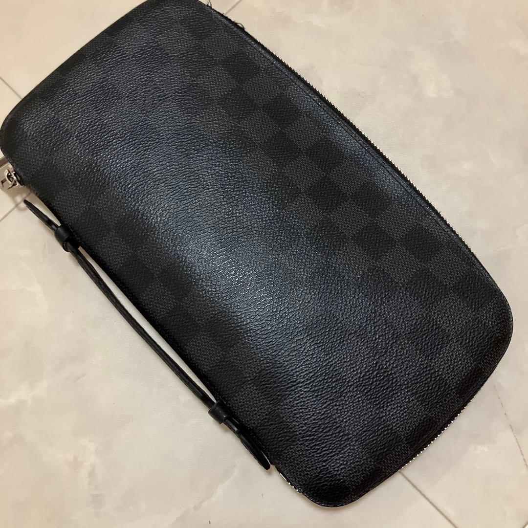 ルイヴィトン　取手　xl オーガナイザー　サイズ　大　イニシャル有　正規品