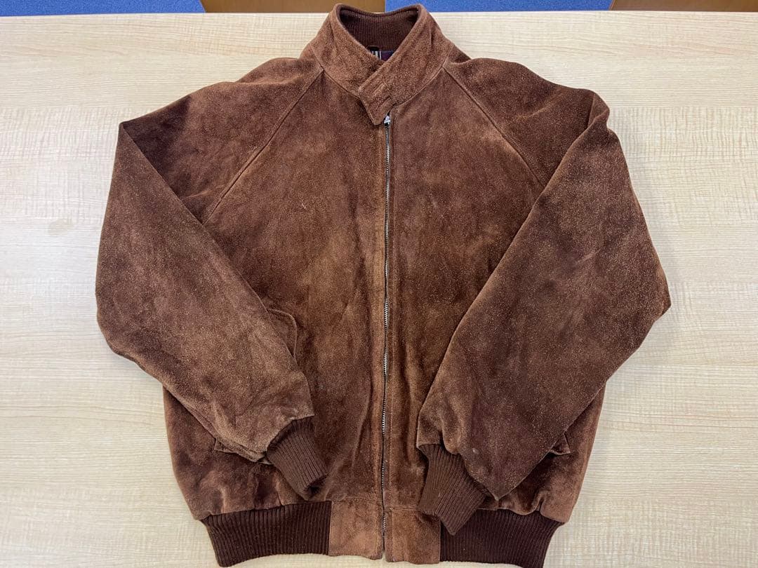 【Ralph Lauren】G9型　ハリントンジャケット　スエードレザー 90's Polo by Ralph Lauren G9 Type Suede Leather Harrington Jacket