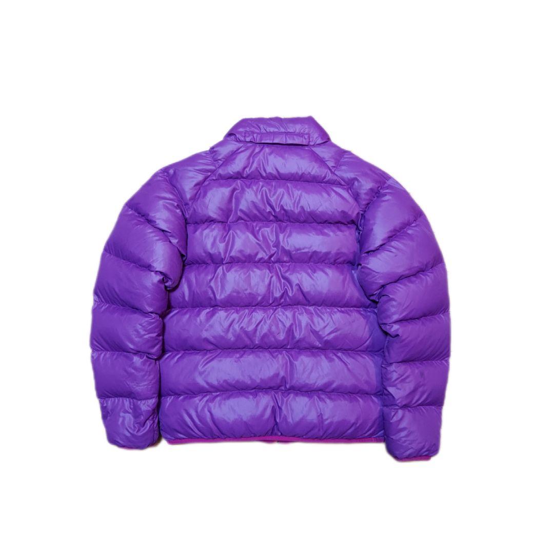 mont-bell モンベル ダウン キッズ パープル 紫 - メルカリ