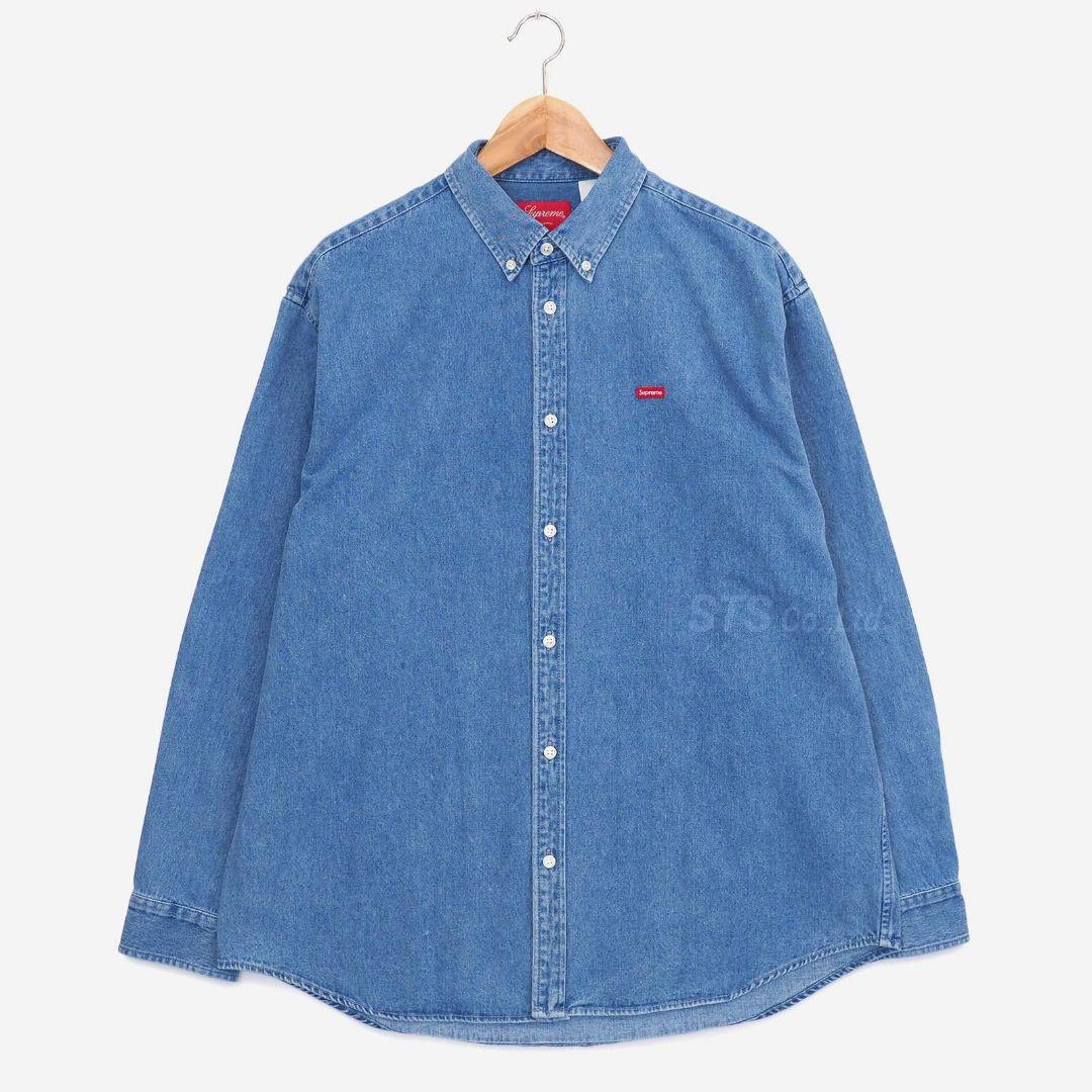 トップス Supreme Small Box Shirt Denim 2022