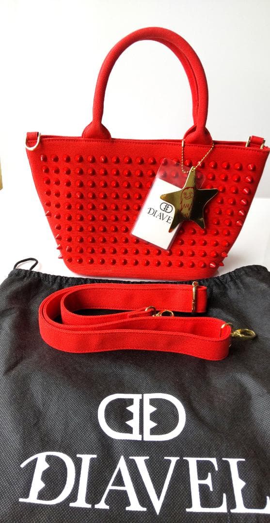 DIAVEL スタッズトートバッグ - メルカリ
