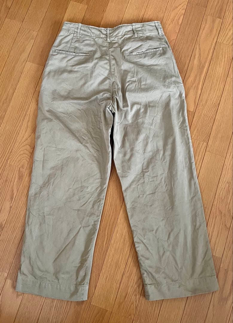40's M43 カーキ U.S.ARMY 実物 チノパン M-1943 w33