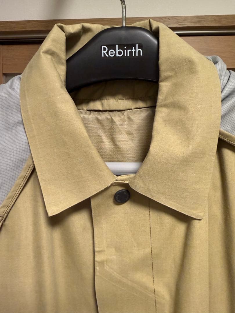 デサント ダウンライナー着脱可 3way ロングコート フード ロゴ - メルカリ