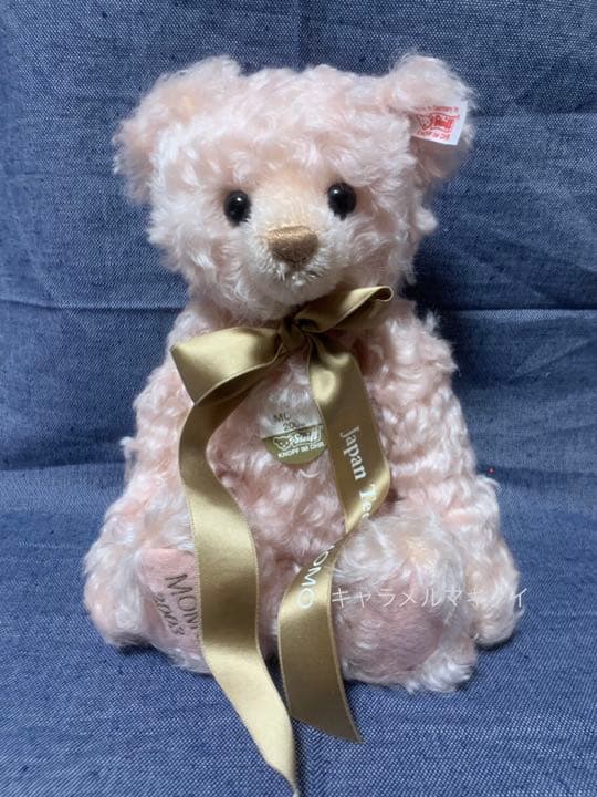Steiff　シュタイフ 日本の名花　シリーズ　momo モモ 137-67 限定品 シュタイフ モモ 2003 名花シリーズ テディベア - メルカリ