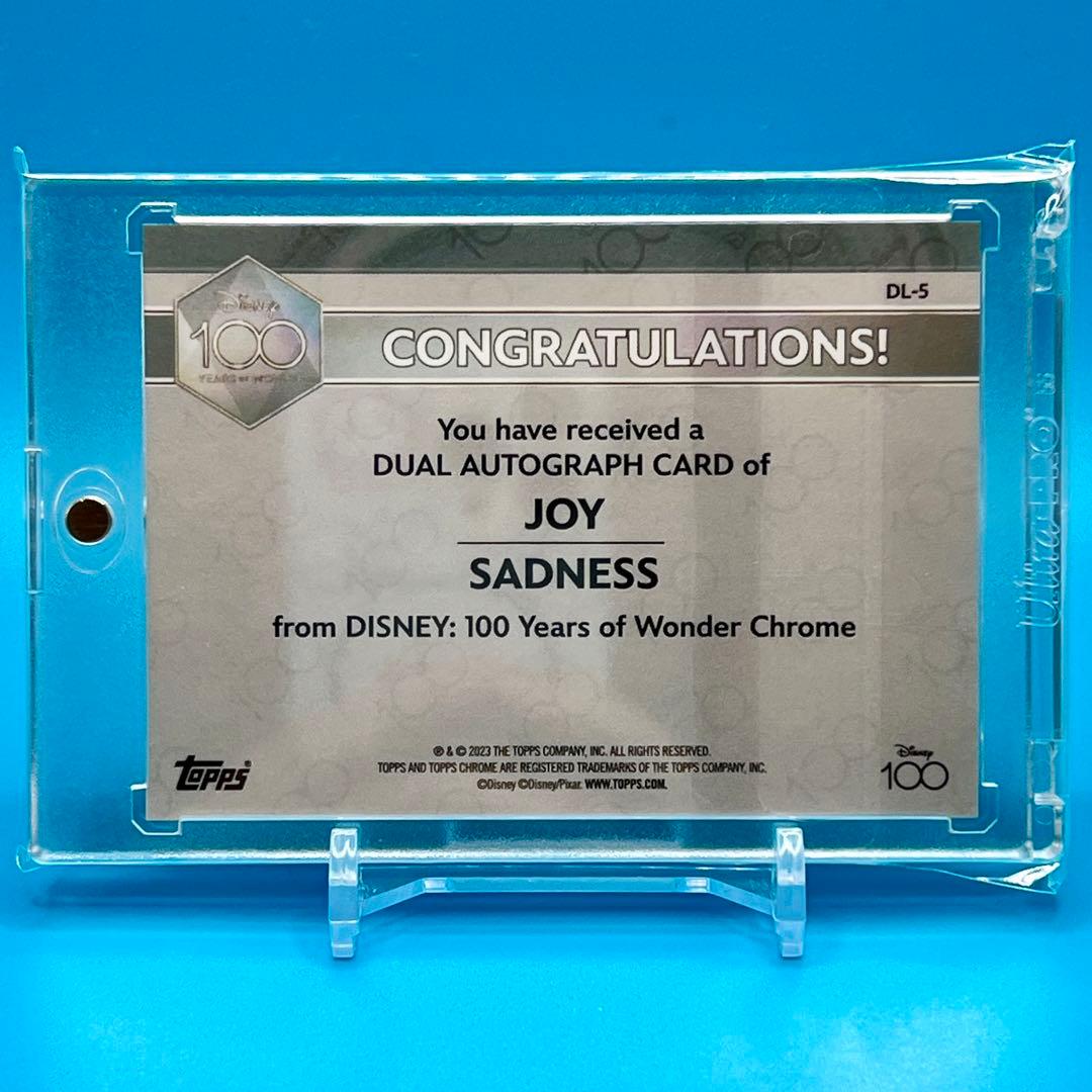 Topps Disney インサイド ヘッド デュアル サイン 世界75枚 - メルカリ