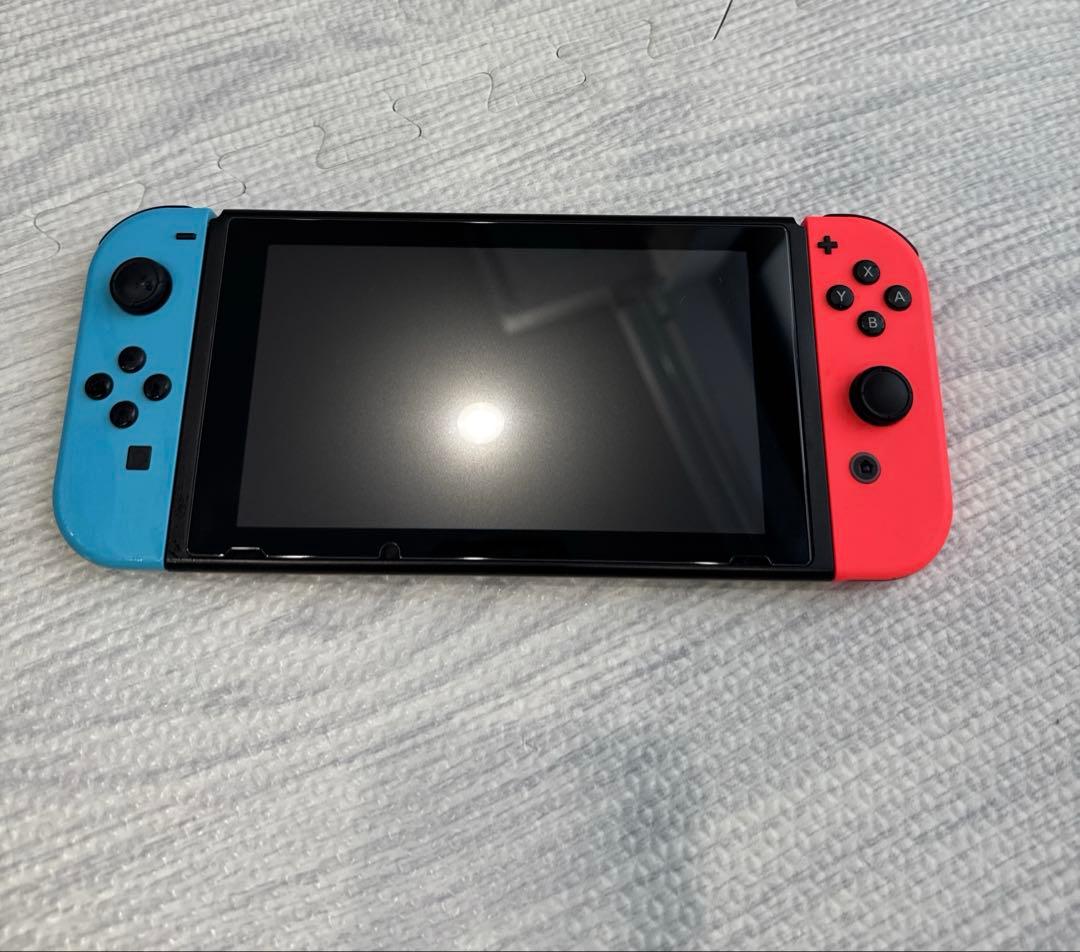 動作確認済み　Nintendo Switch 本体 青/赤 任天堂 Nintendo Switch Joy-Con（L）ネオンブルー/（R）ネオンレッド