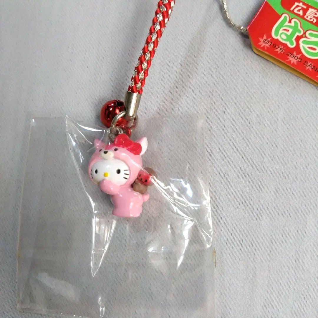 御当地キティちゃんストラップ 広島宮島バージョン - メルカリ
