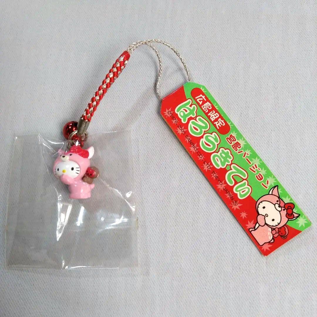 御当地キティちゃんストラップ 広島宮島バージョン - メルカリ