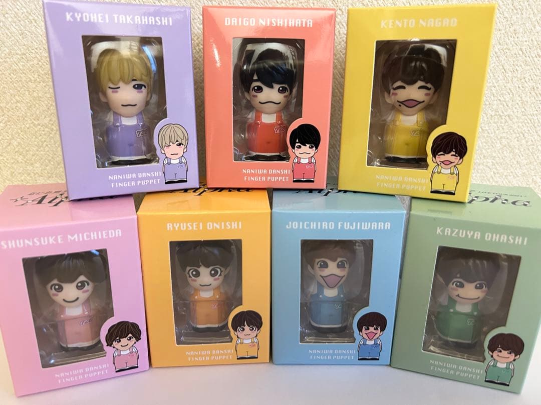 なにわ男子 LIVE TOUR 2024 +Alpha 指人形 7人セット - メルカリ
