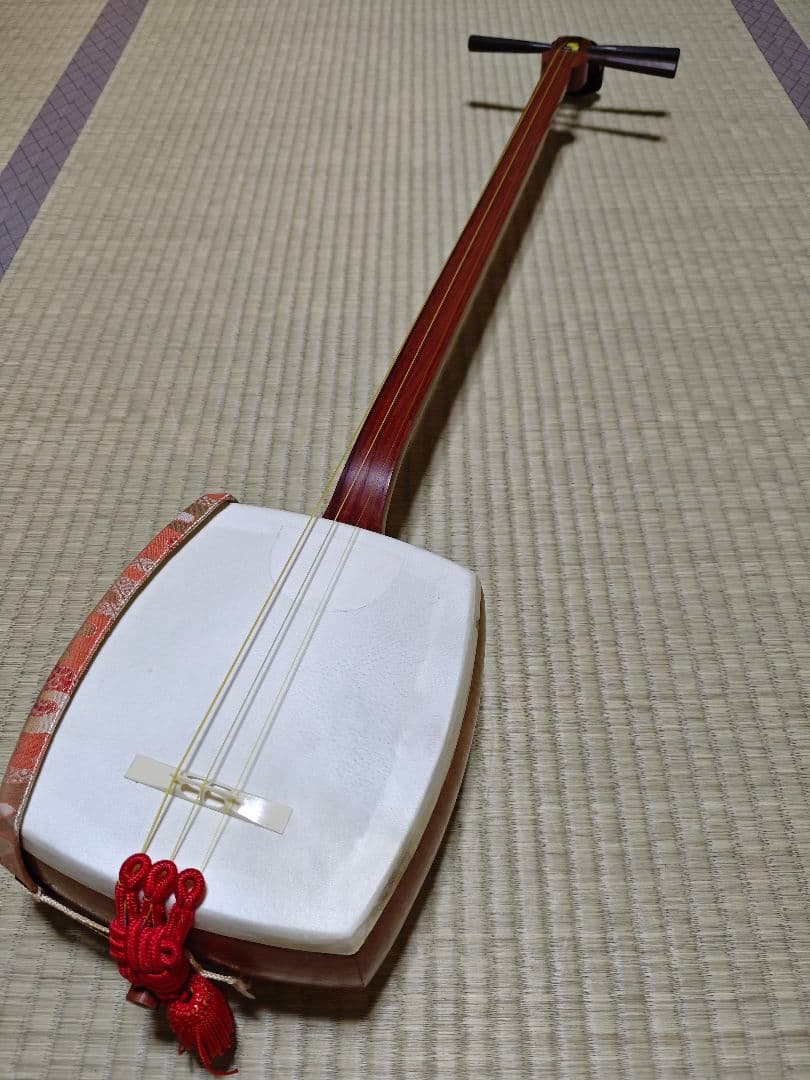 三味線 本体 駒付き 中棹