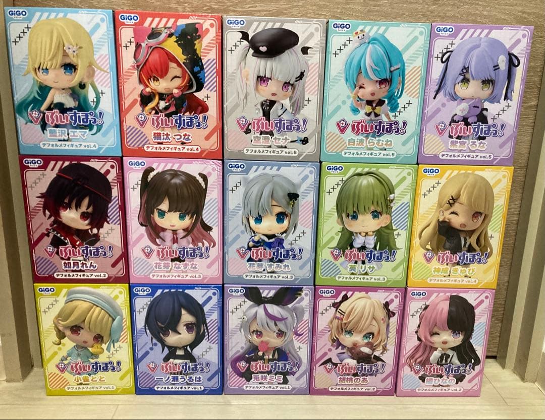 ぶいすぽ　デフォルメフィギュア　まとめ売り　セット