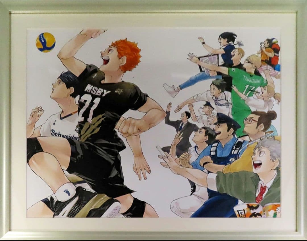 宮*佳様 ハイキュー 複製原画 ジャンプフェスタ ハイキュー!! × ジャンプフェスタ2024 TaS限定の描き下ろしイラスト登場!