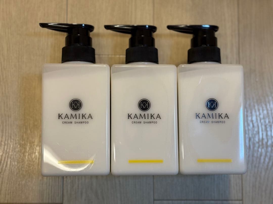 カミカシャンプー　ベルガモットジャスミンの香り 400g　３本
