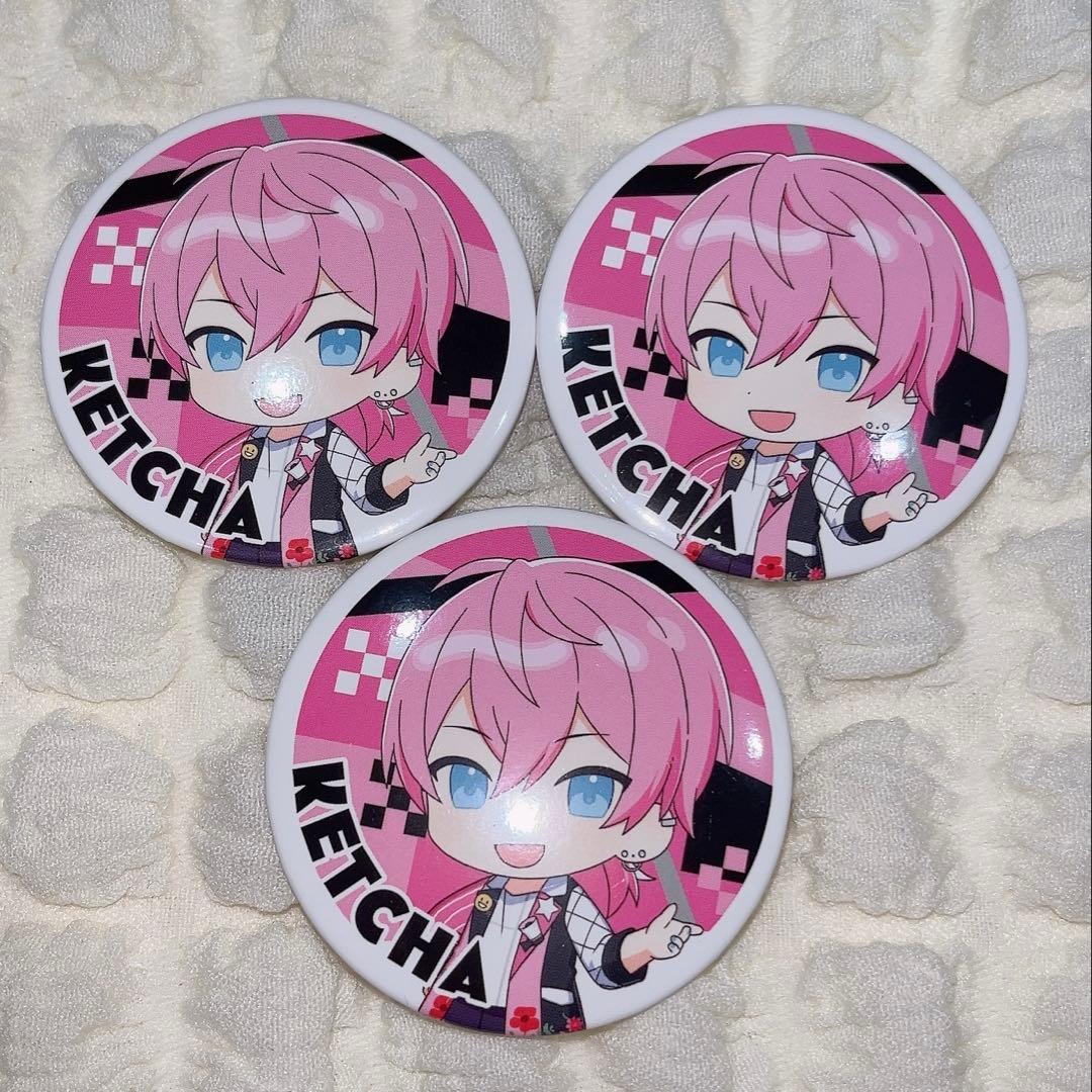 アンプタックカラーズ けちゃ 缶バッジ - メルカリ