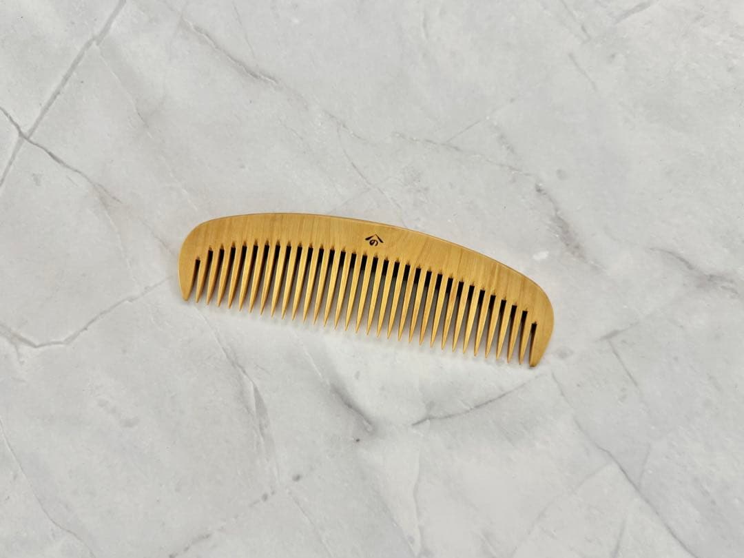 浅草 よのや櫛舗 つげ櫛 とかし櫛 本ツゲ 4寸2分 くし さつまつげ