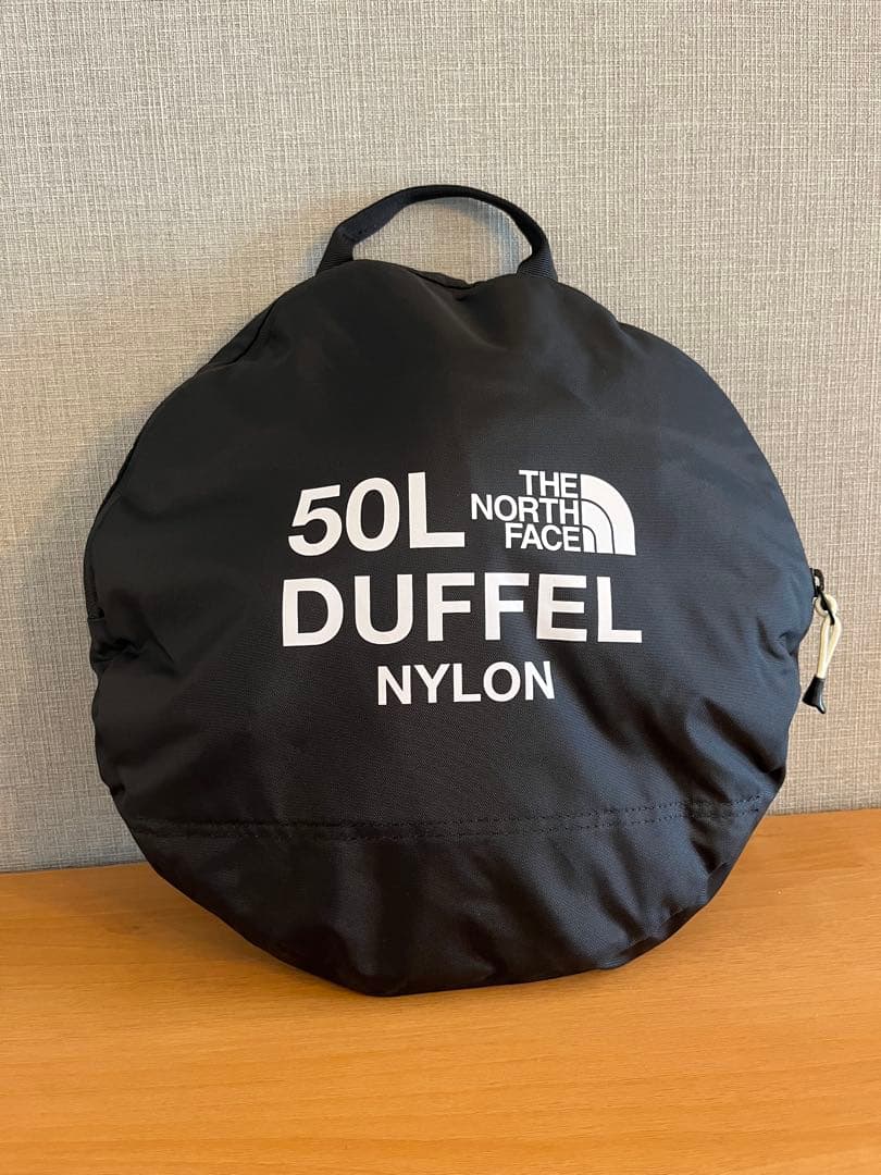 【新品】ノースフェイス バッグ ナイロンダッフル50 ブラック
