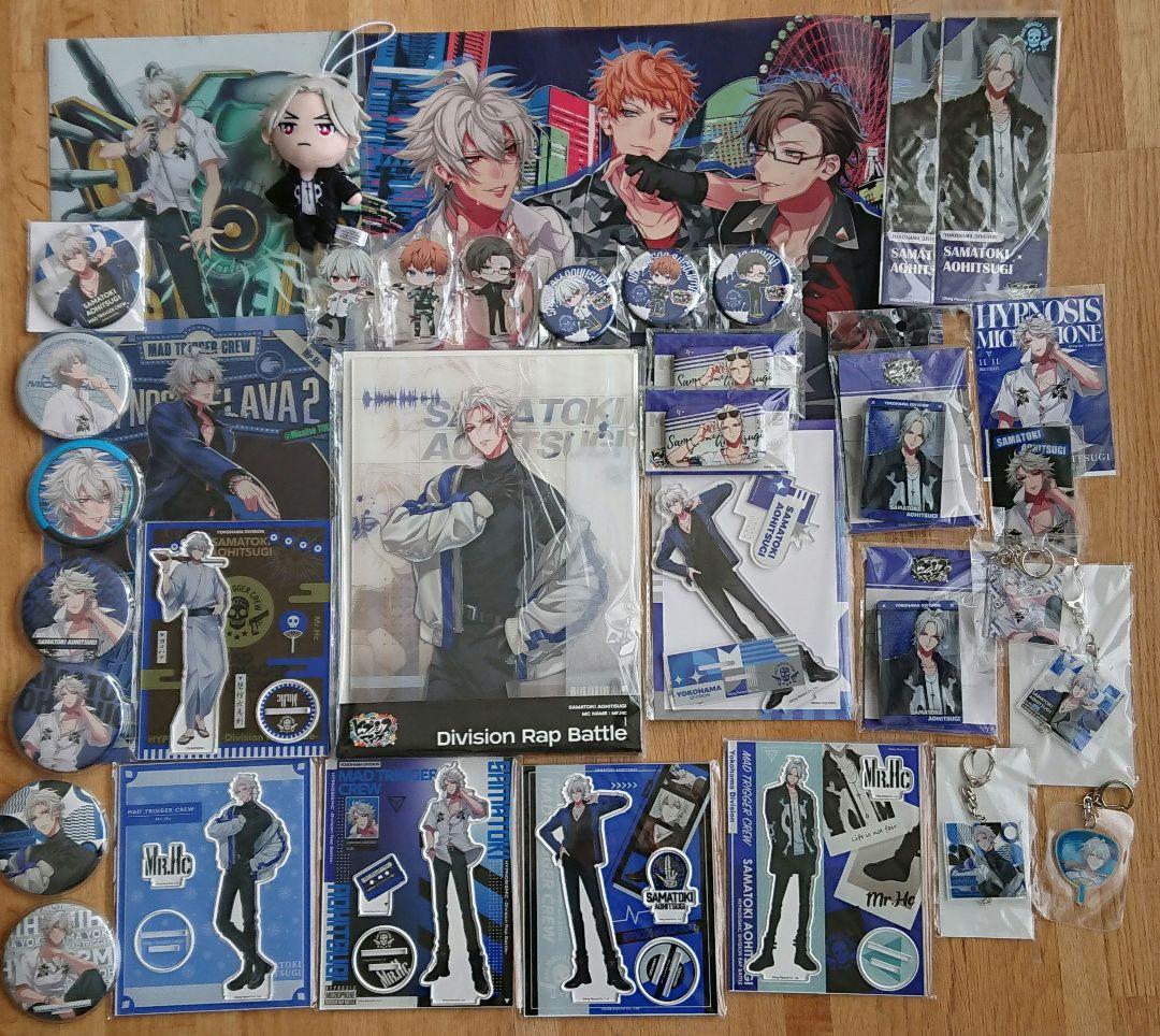 ヒプノシスマイク ヒプマイ 碧棺左馬刻 アクリルスタンド 缶バッジ ピコぬい