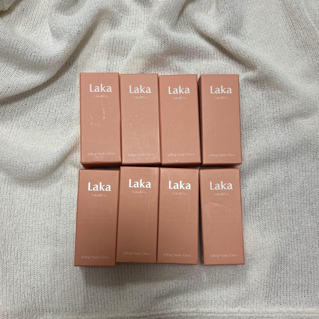 Laka リップグロス 8色セット 楽天市場】【レビュー特典】 Laka ジェリーイングヌードグロス(10色