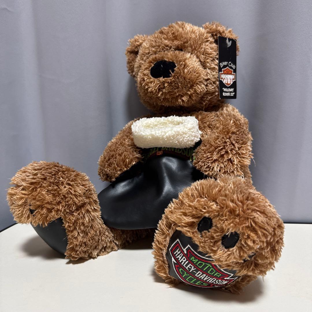 希少 harley-davidson ハーレー　ティディベア　ぬいぐるみ　バイク