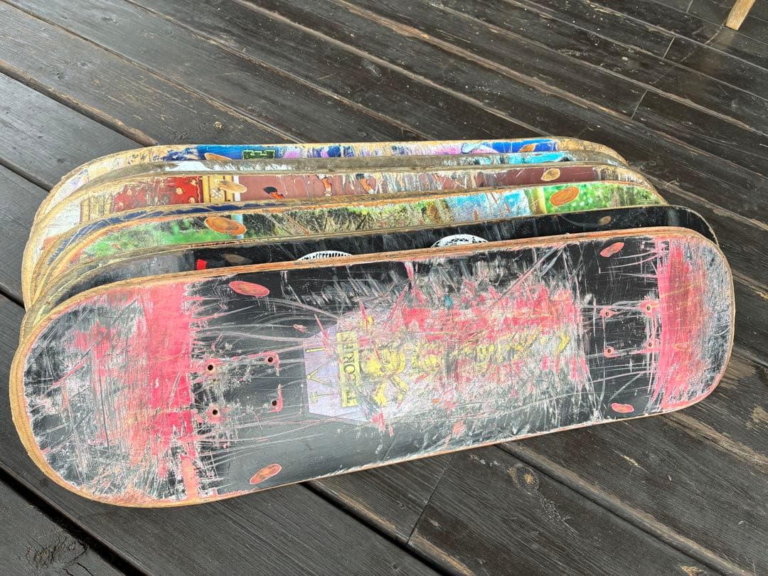 スケートボード　デッキ　10枚　使用済