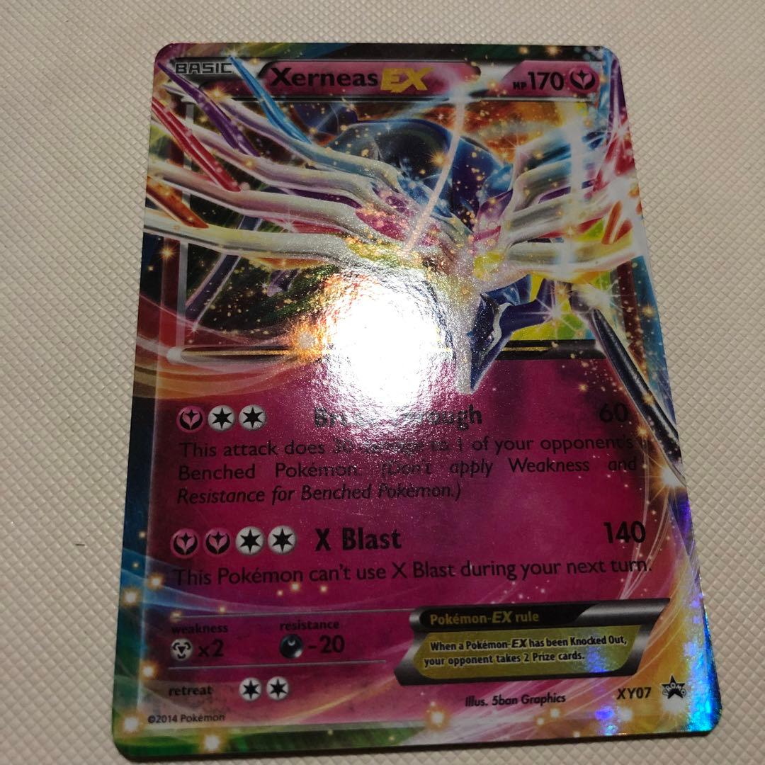 イベルタルEX ゼルネアスEX RR プロモ 色違い ポケモンカード 英語