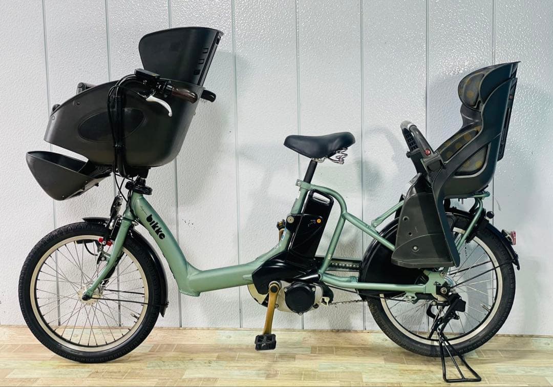 ☆3233ブリヂストン8.9アンペア 20インチ子供乗せ電動アシスト自転車