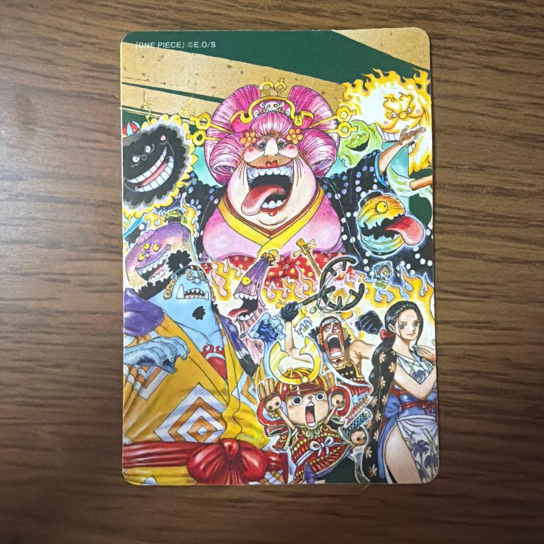 ナツコミ ワンピース 特製ダブルステッカー ステッカー カード B