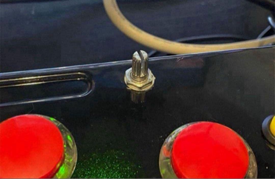 サミタ専用 9ボタンスロットコントローラー専用レバー搭載 LED＆