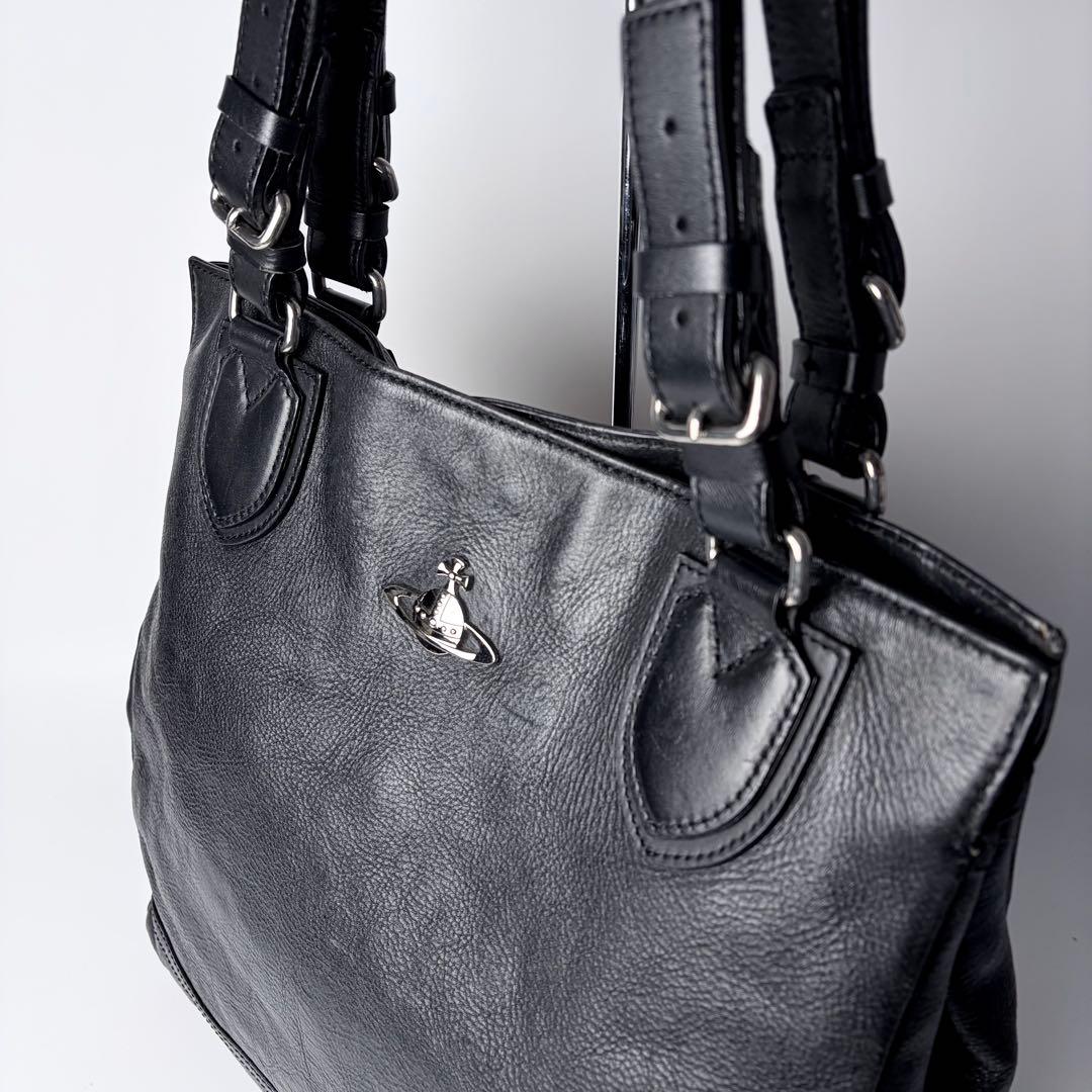 ヴィヴィアンウエストウッド ORB トートバック レザー A4 ユニセックス