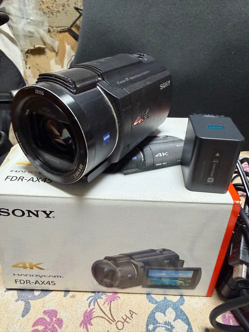 SONY ハンディカム FDR-AX45 4K FDR-AX45 | デジタルビデオカメラ Handycam ハンディカム | ソニー