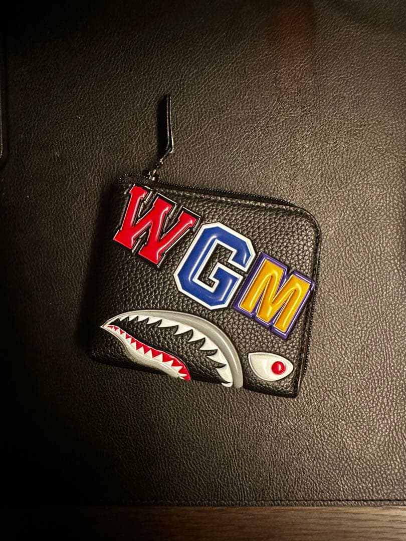 BAPE 財布 SHARK MINI WALLET メンズ WGM