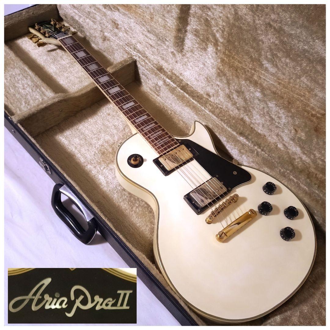 Aria Pro Ⅱ レスポールカスタムタイプ エレキギター ALC-550 - メルカリ