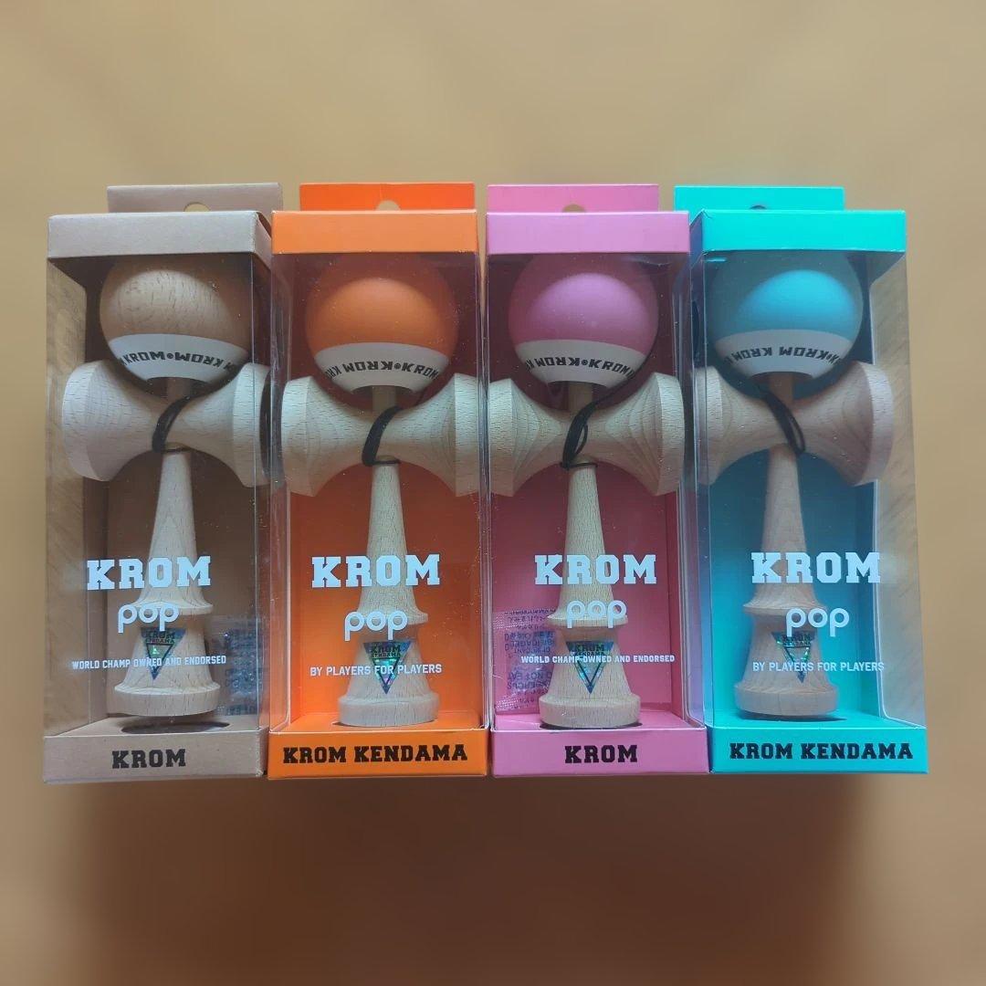 KROM けん玉 4本セット　未使用品