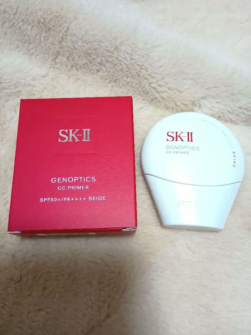 SK-II ジェノプティクスCCプライマー ナチュラルベージュ 30g - メルカリ