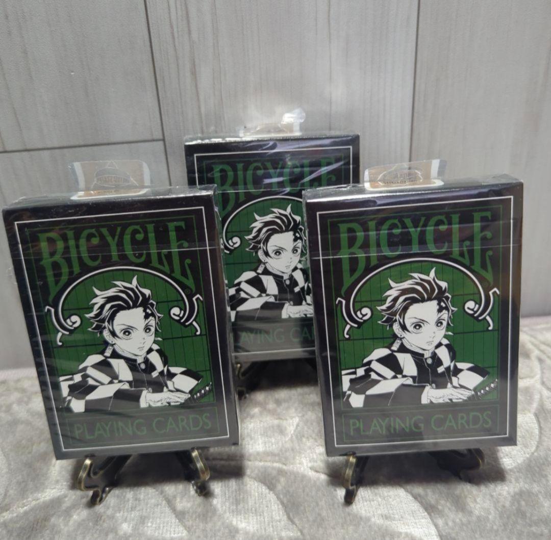 鬼滅の刃 BICYCLE バイシクル バイスクル トランプ 新品未開封3個