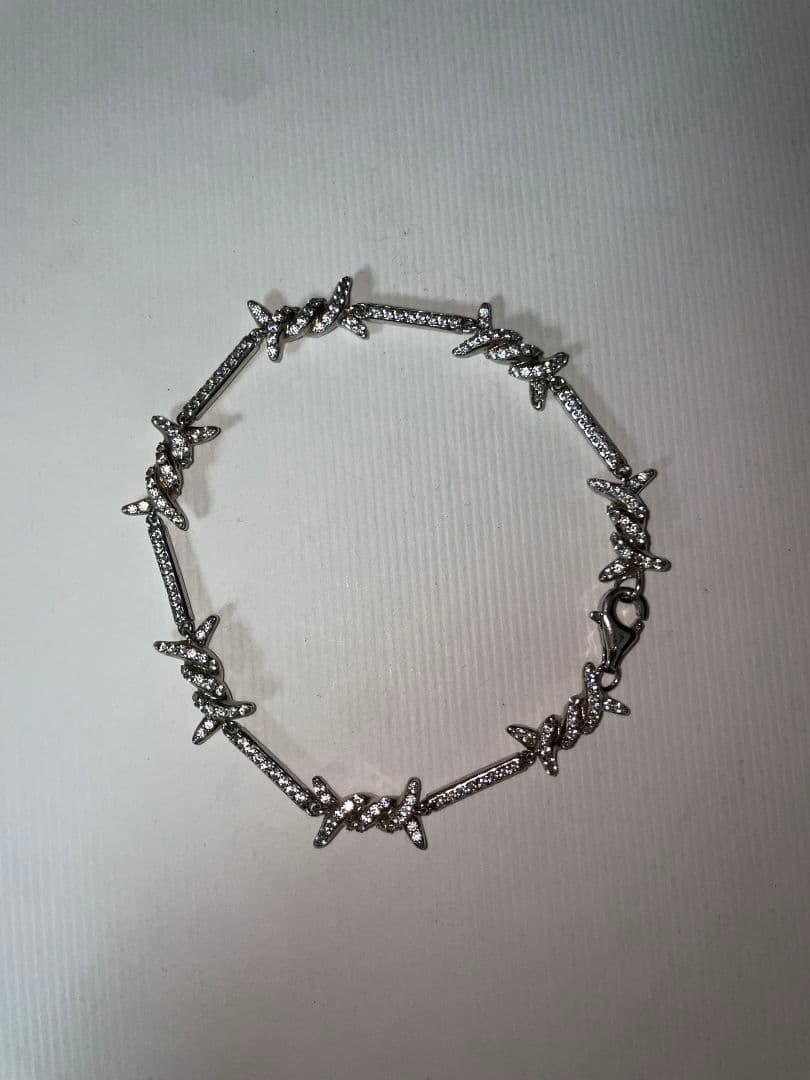 AVALANCHE アヴァランチ 有刺鉄線 ブレスレット シルバー925 - メルカリ