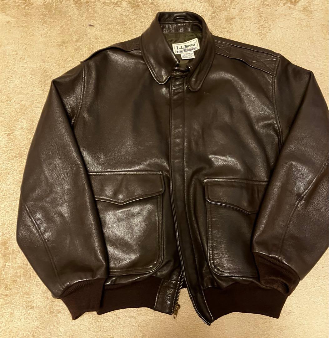 良コンディション　L.L.Bean レザーアウタージャケット
