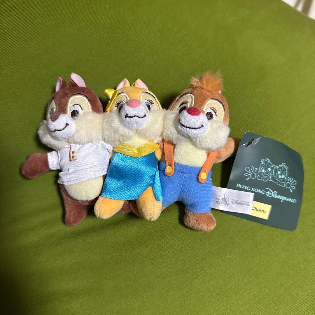 香港ディズニー チップとデール クラリス ぬいぐるみ - メルカリ