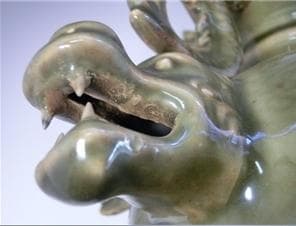 花瓶○龍尽くし 古い中国古美術 龍耳付き みごとな飾り 唐物 骨董品