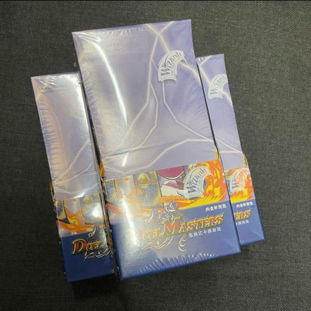 デュエマ DM-01 未開封box 中国語 3セット 正規品