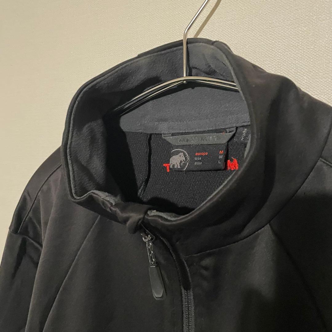 hirohen様専用 マムート ソフトシェルジップアップスノードン ブラック